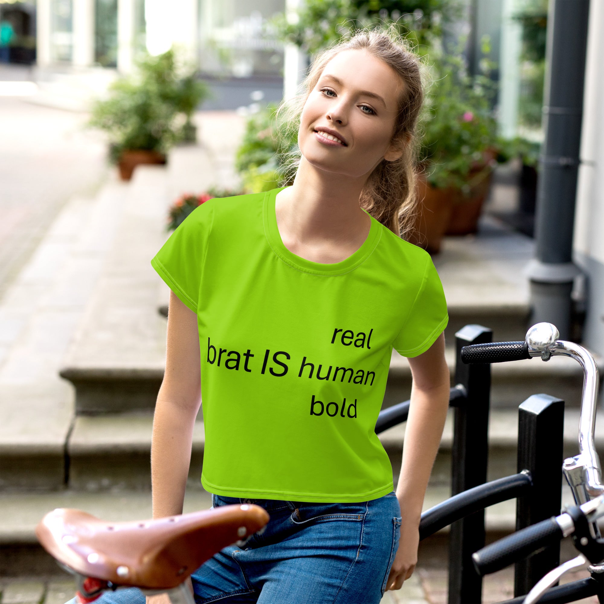 brat-green-crop-top-women-brat-is-real-fitness-top-streetwear-party-top-wickedyo_1 8